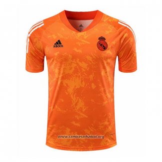 Camiseta de Entrenamiento Real Madrid 2020/2021 Naranja