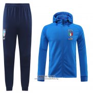 Chandal con Capucha del Italia 2022/2023 Azul