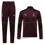 Chandal de Chaqueta del AC Milan 2020/2021 Rojo