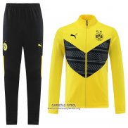 Chandal de Chaqueta del Borussia Dortmund 2022/2023 Amarillo