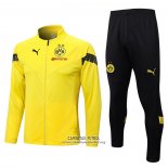Chandal de Chaqueta del Borussia Dortmund 2022/2023 Amarillo y Negro