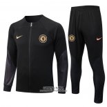 Chandal de Chaqueta del Chelsea 2022/2023 Negro