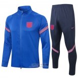 Chandal de Chaqueta del Inglaterra 2020/2021 Azul