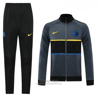 Chandal de Chaqueta del Inter Milan 2020/2021 Gris