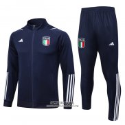 Chandal de Chaqueta del Italia 2023/2024 Azul