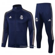 Chandal de Chaqueta del Real Madrid 2020/2021 Azul Marino