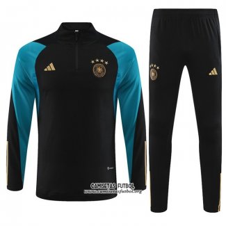 Chandal de Sudadera del Alemania 2023/2024 Negro