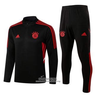 Chandal de Sudadera del Bayern Munich 2022/2023 Negro