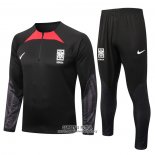 Chandal de Sudadera del Corea del Sur 2022/2023 Negro