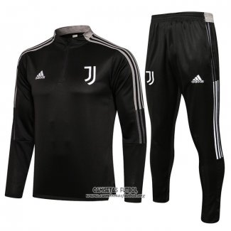 Chandal de Sudadera del Juventus 2021/2022 Negro