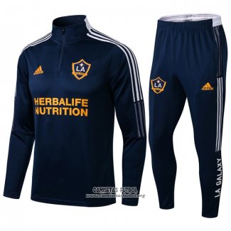 Chandal de Sudadera del Los Angeles Galaxy 2021/2022 Azul