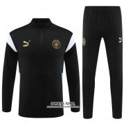 Chandal de Sudadera del Manchester City 2023/2024 Negro