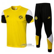 Chandal del Borussia Dortmund Manga Corta 2021/2022 Amarillo