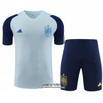 Chandal del Espana Manga Corta 202023/2024 Azul - Pantalon Corto