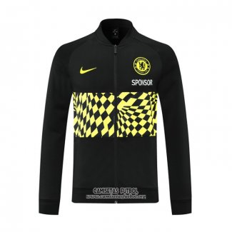 Chaqueta del Chelsea 2021 Negro