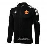 Chaqueta del Manchester United 2021/2022 Negro y Blanco