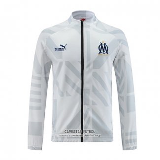 Chaqueta del Olympique Marsella 2022/2023 Blanco