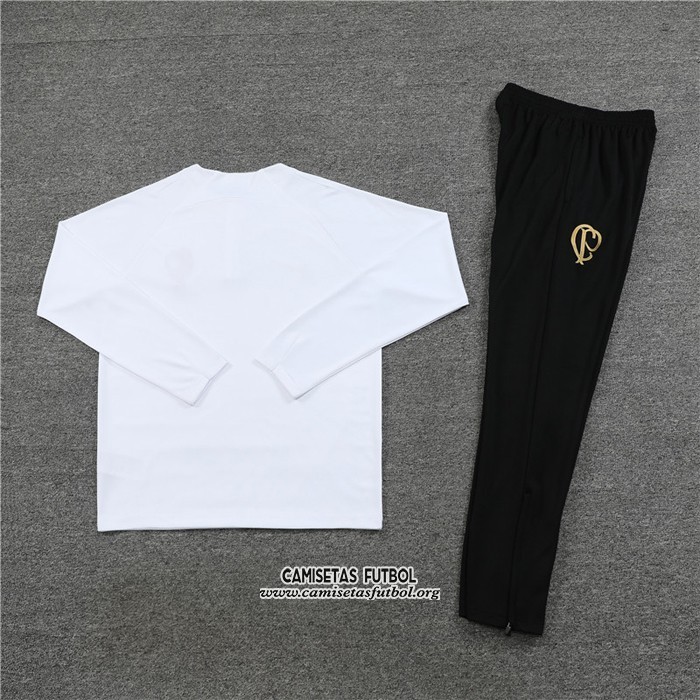 Chandal de Sudadera del Corinthians Nino 2023/2024 Blanco