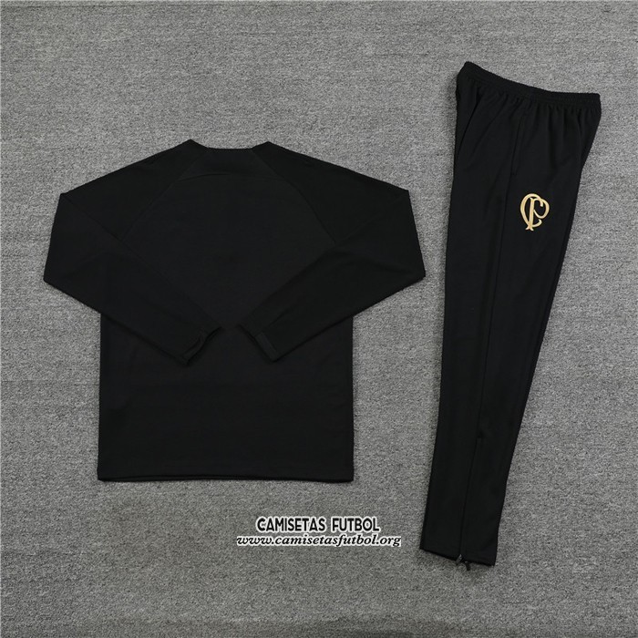 Chandal de Sudadera del Corinthians Nino 2023/2024 Negro